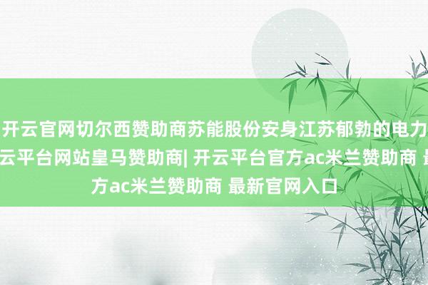开云官网切尔西赞助商苏能股份安身江苏郁勃的电力市集需求-开云平台网站皇马赞助商| 开云平台官方ac米兰赞助商 最新官网入口